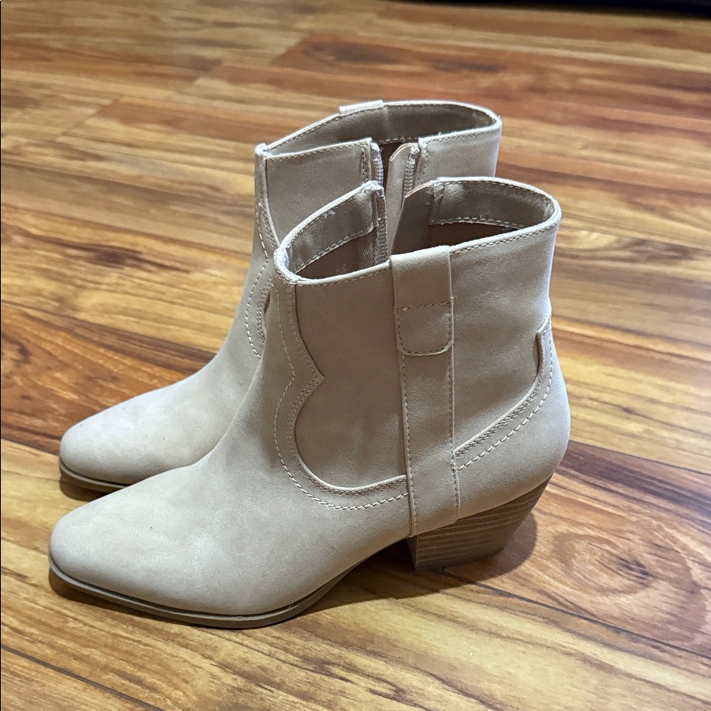 DV by Dolce Vita Tan Ankle Booties